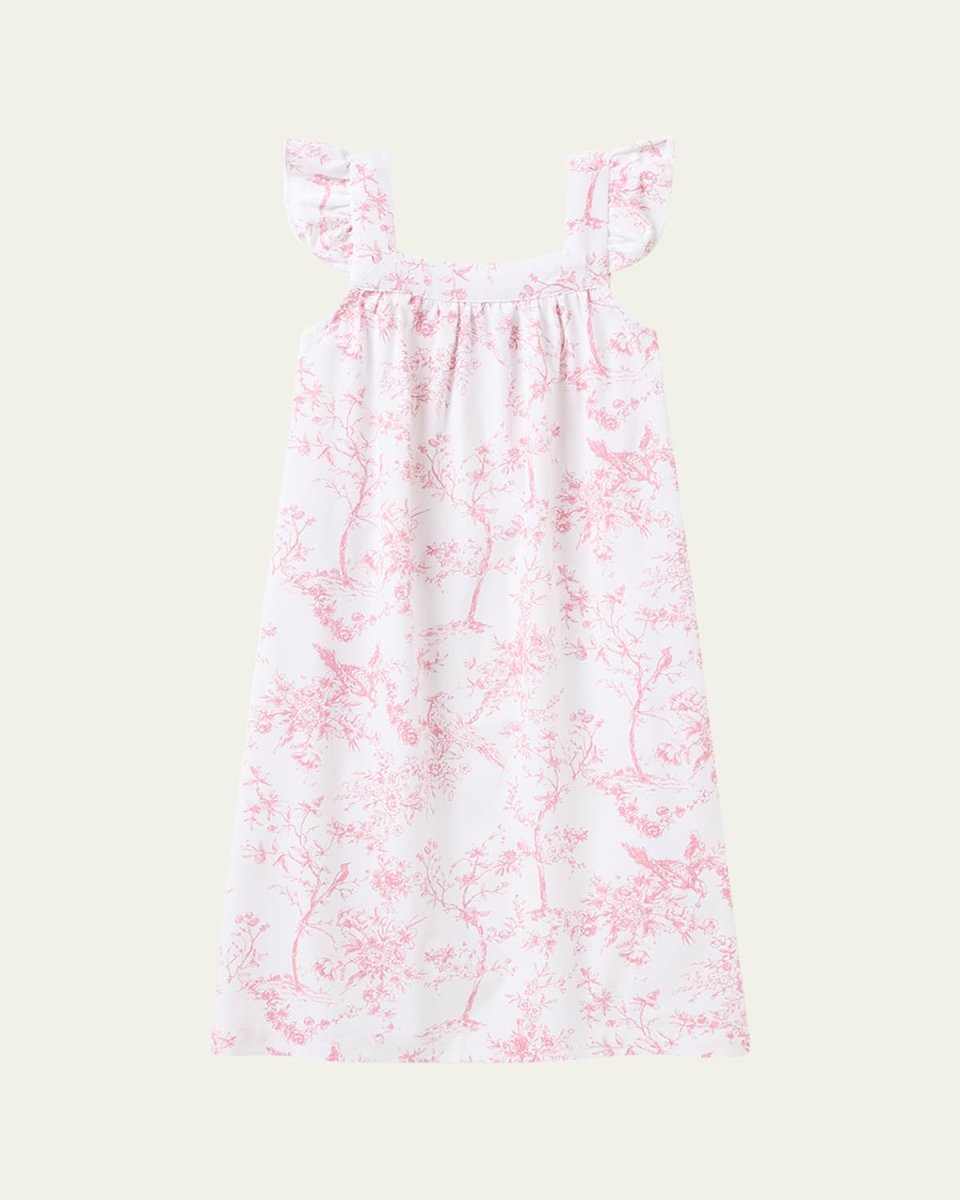Girl's Clara Timeless Toile Nightgown, Size 6M-